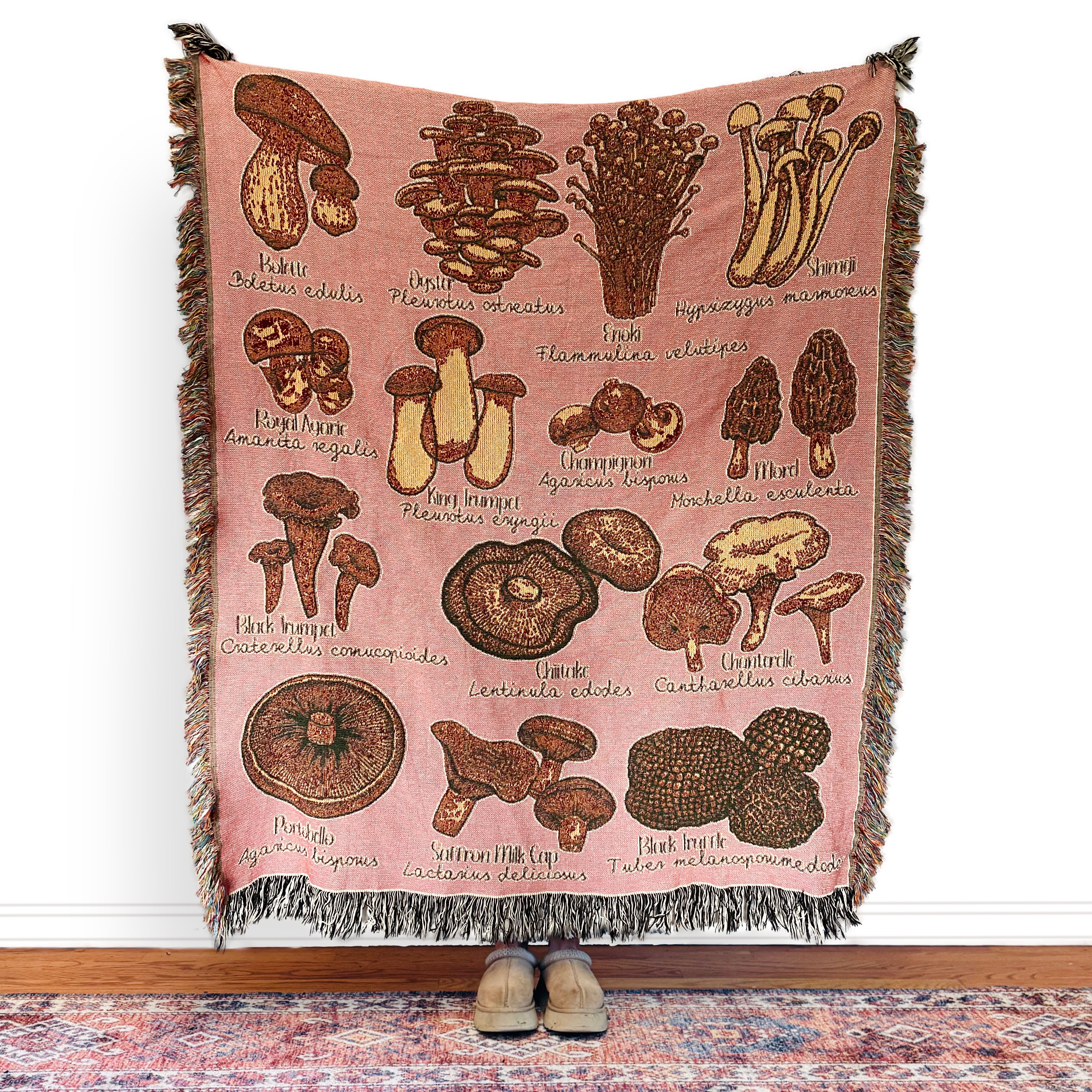 The Wild Harvest Woven Blanket