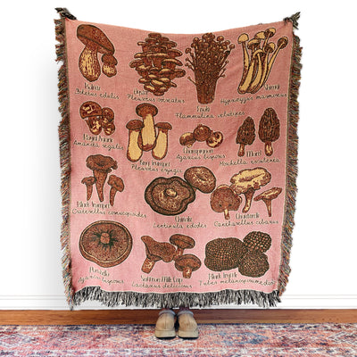 The Wild Harvest Woven Blanket