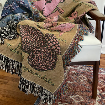 The Wild Harvest Woven Blanket