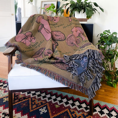 The Wild Harvest Woven Blanket
