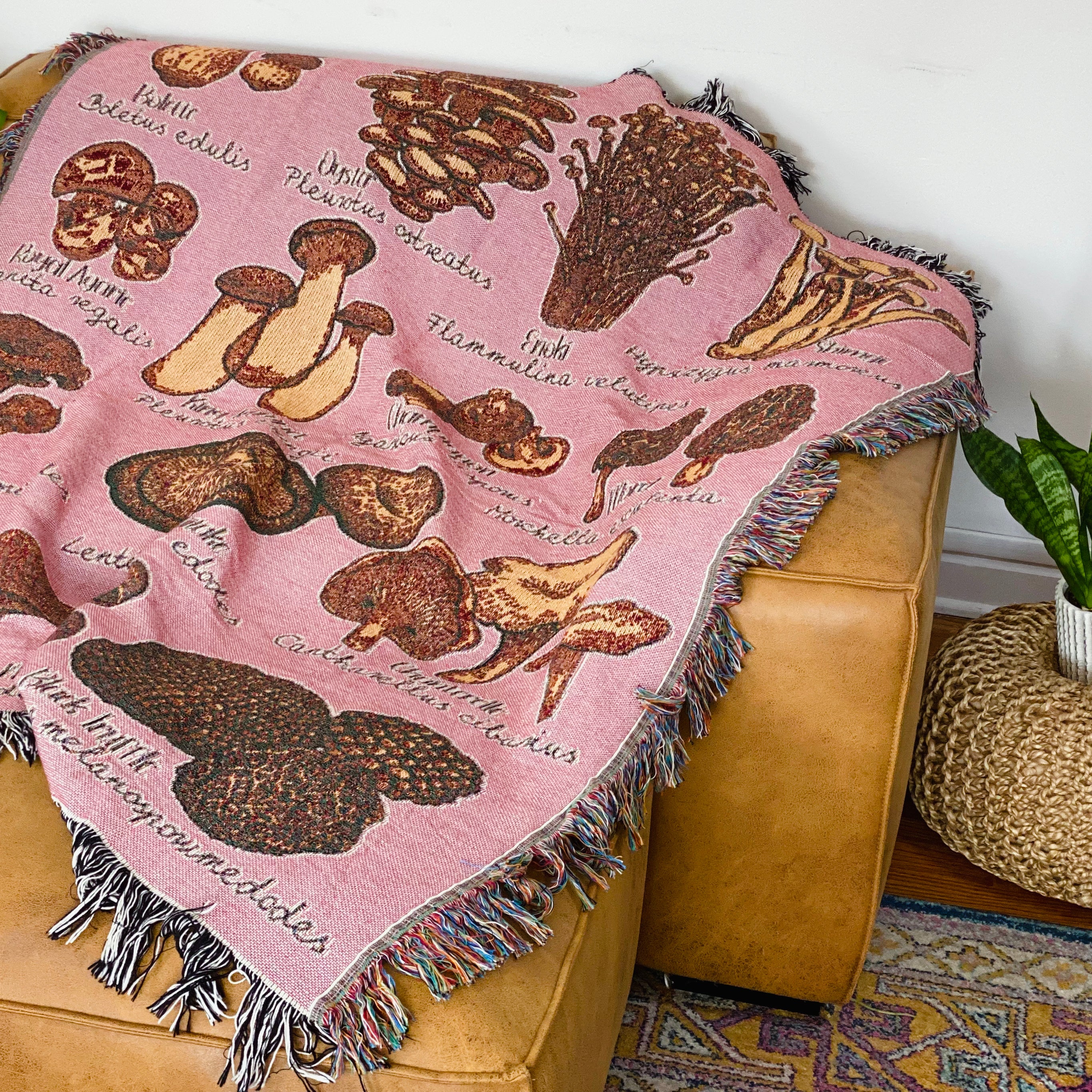 The Wild Harvest Woven Blanket