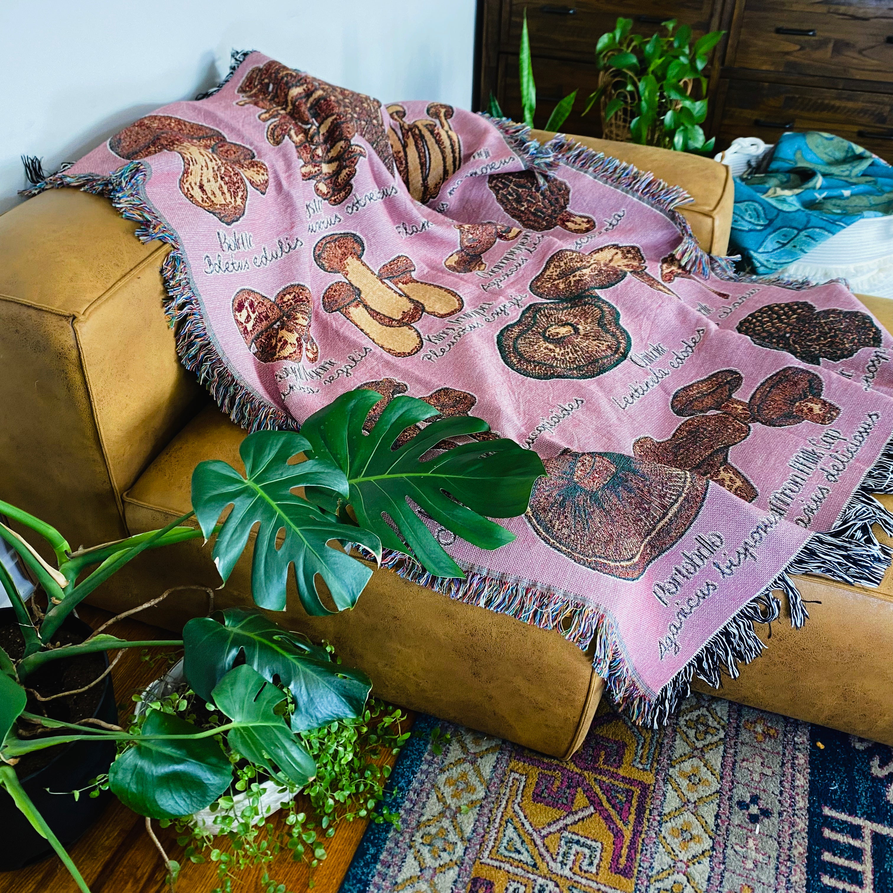 The Wild Harvest Woven Blanket