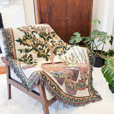 The Our Family Woven Blanket