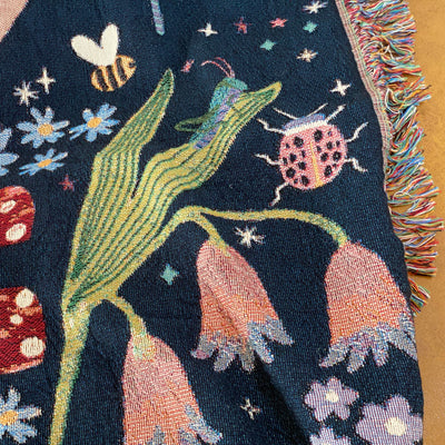 The She Moon Woven Blanket