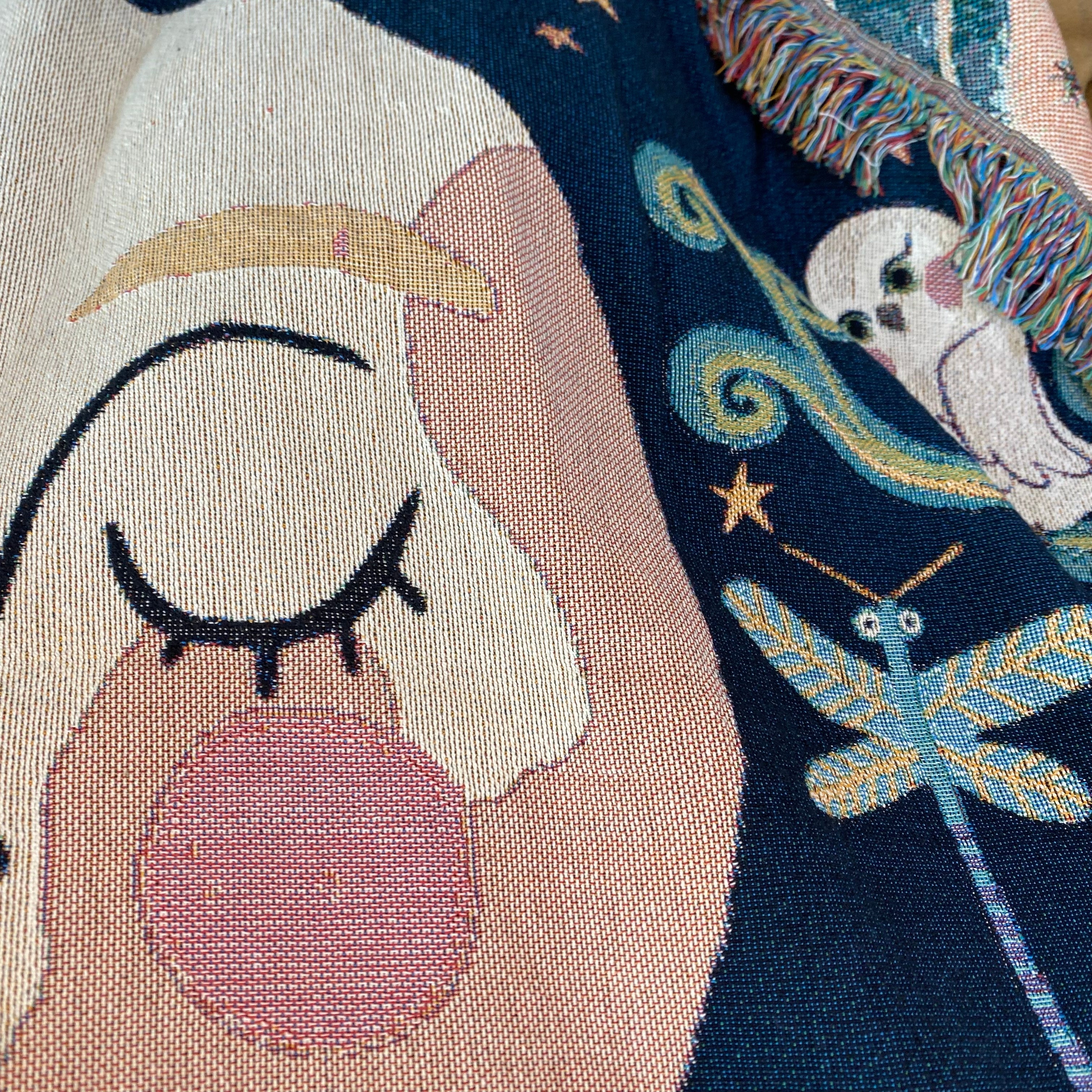 The She Moon Woven Blanket