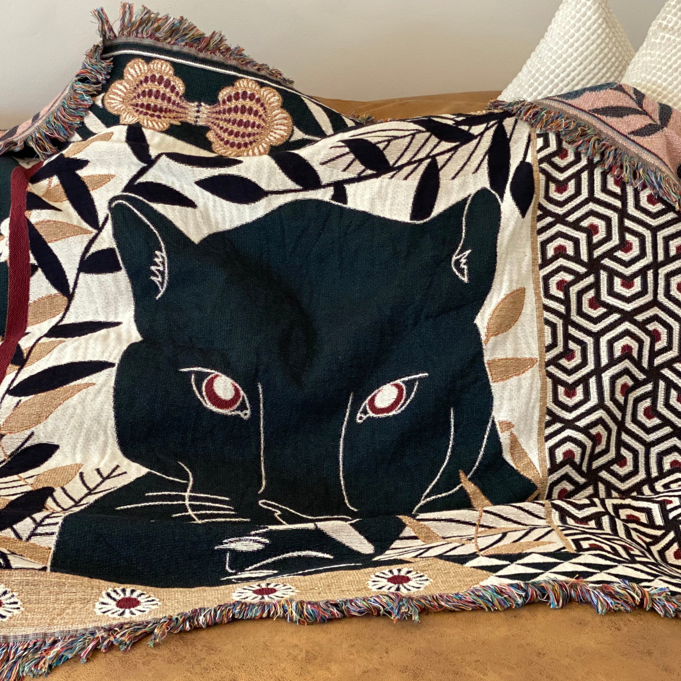 The Take Up Space, Unapologetically Woven Blanket