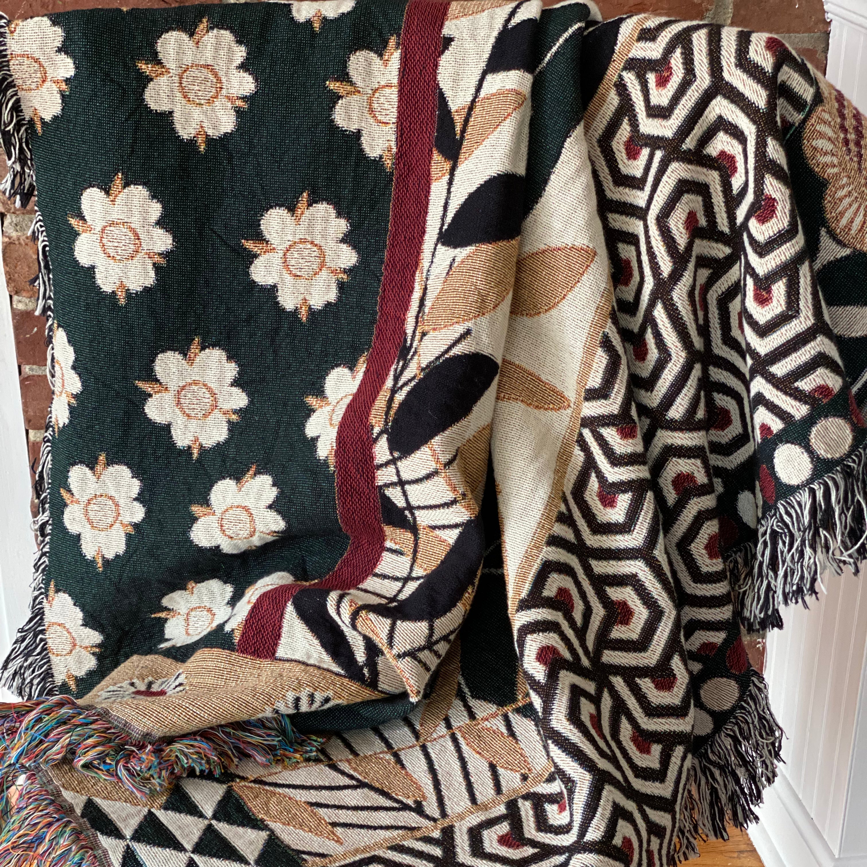 The Take Up Space, Unapologetically Woven Blanket
