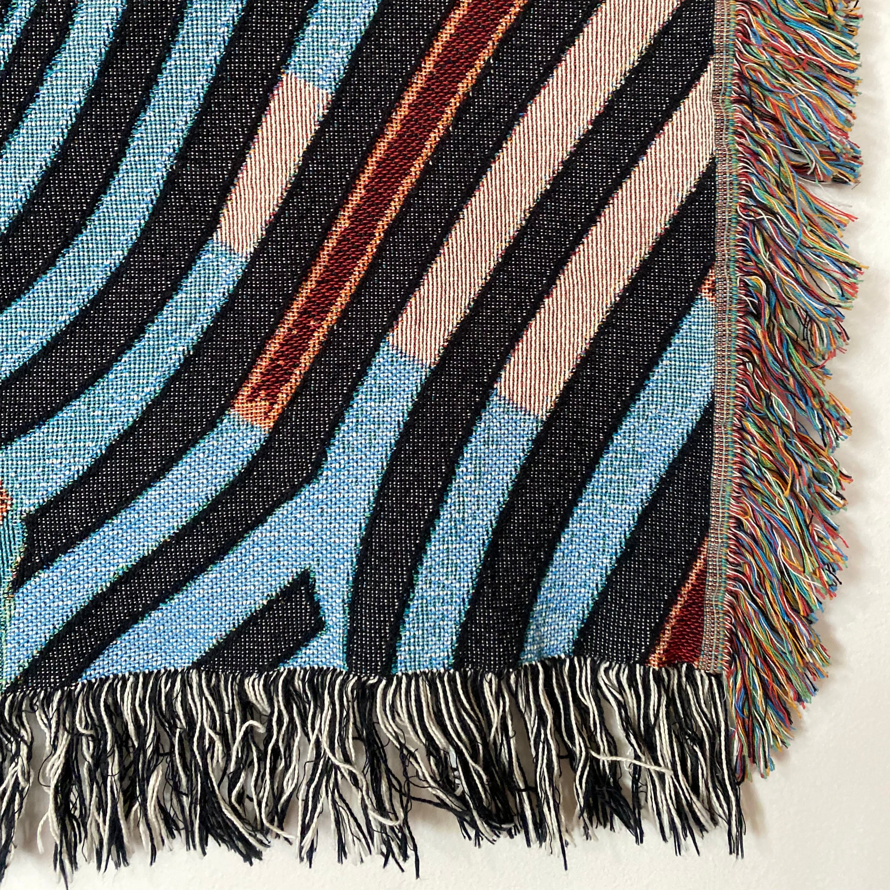 The Color Maximalist Woven Blanket