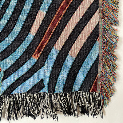The Color Maximalist Woven Blanket