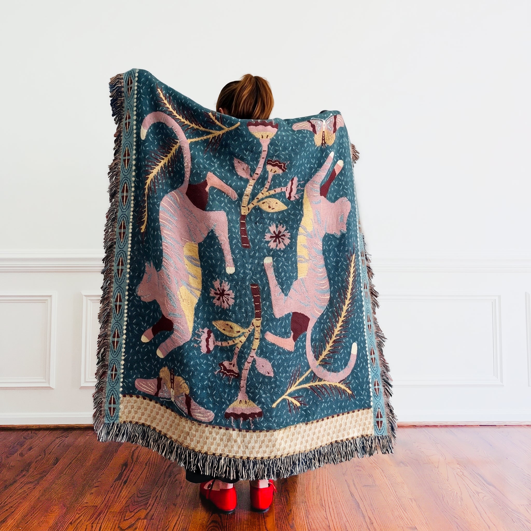 The Eclectic Soul Woven Blanket