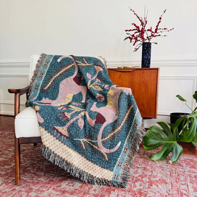 The Eclectic Soul Woven Blanket