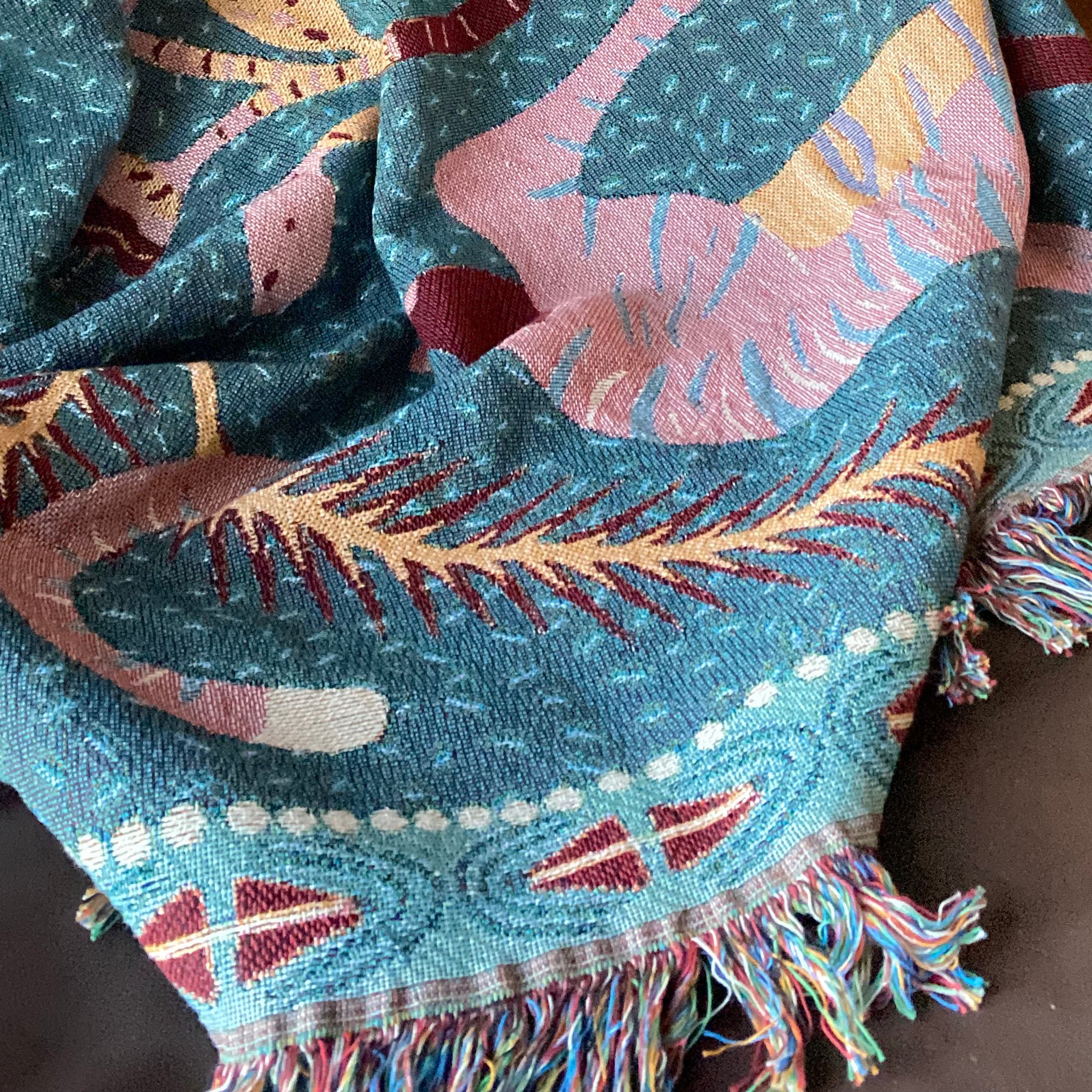 The Eclectic Soul Woven Blanket