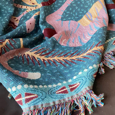 The Eclectic Soul Woven Blanket