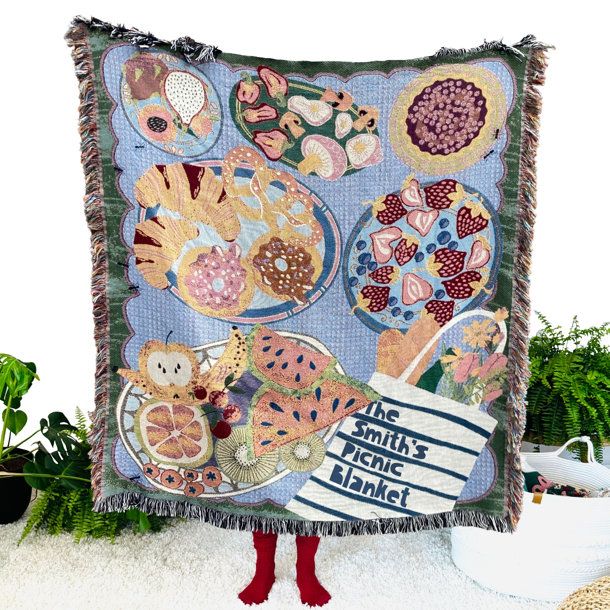 The Picnic Days Woven Blanket