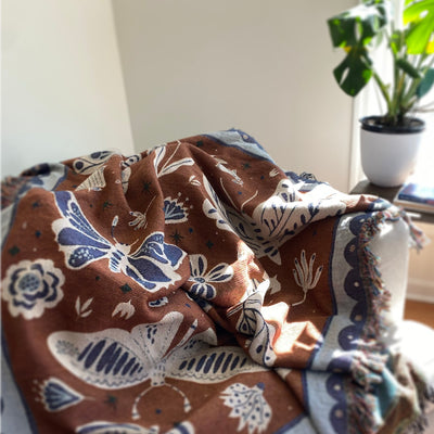 The Quiet Wings Woven Blanket