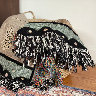 The Quiet Wings Woven Blanket