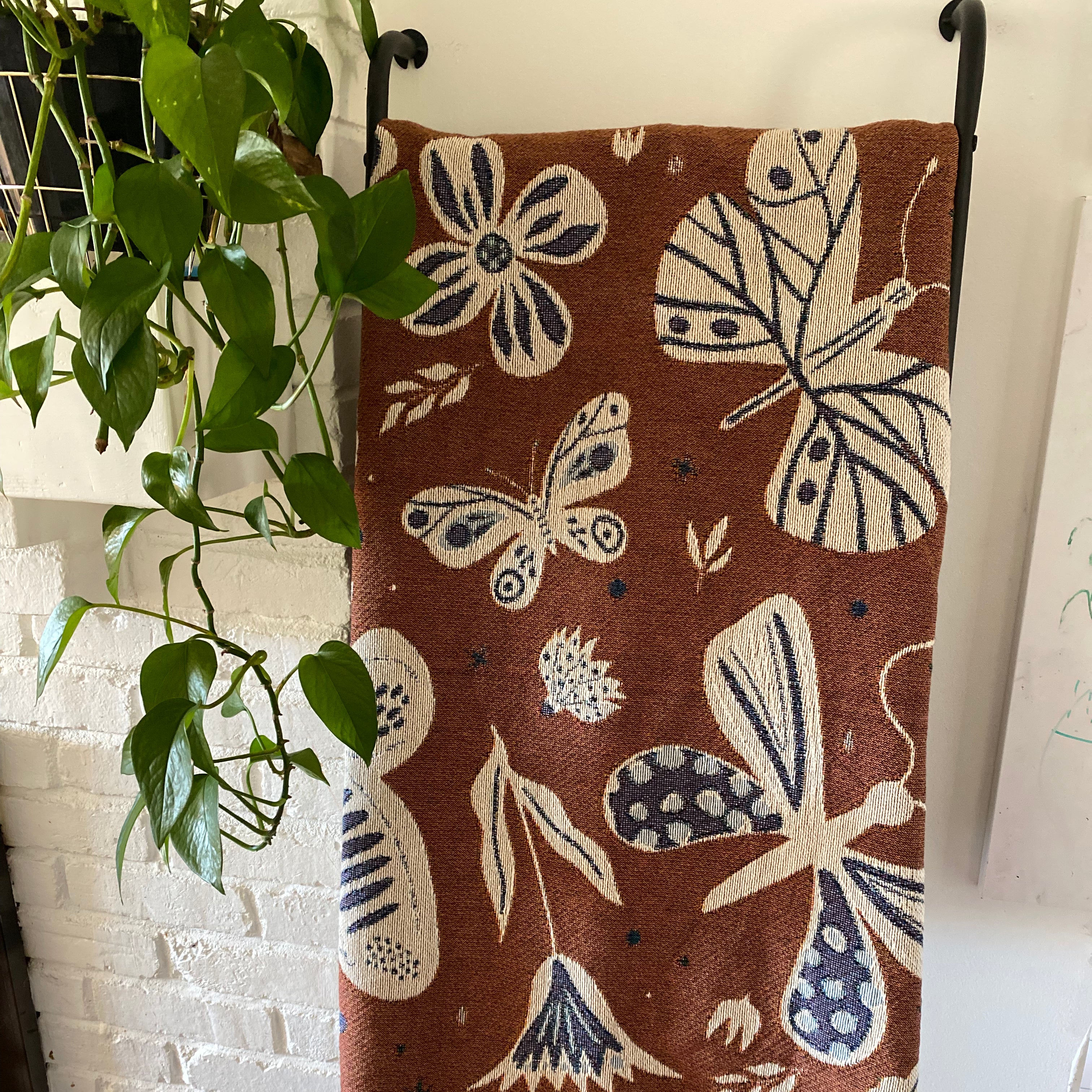 The Quiet Wings Woven Blanket