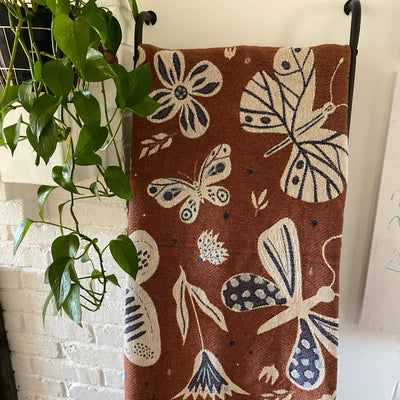 The Quiet Wings Woven Blanket