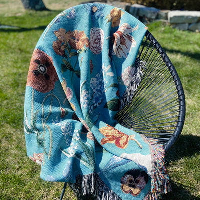 The Vintage Garden Woven Blanket