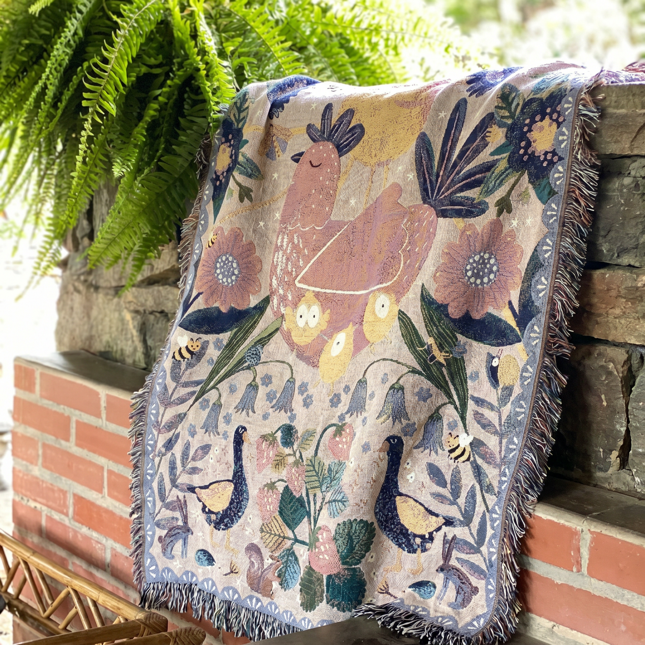 The Welcomie Woven Blanket