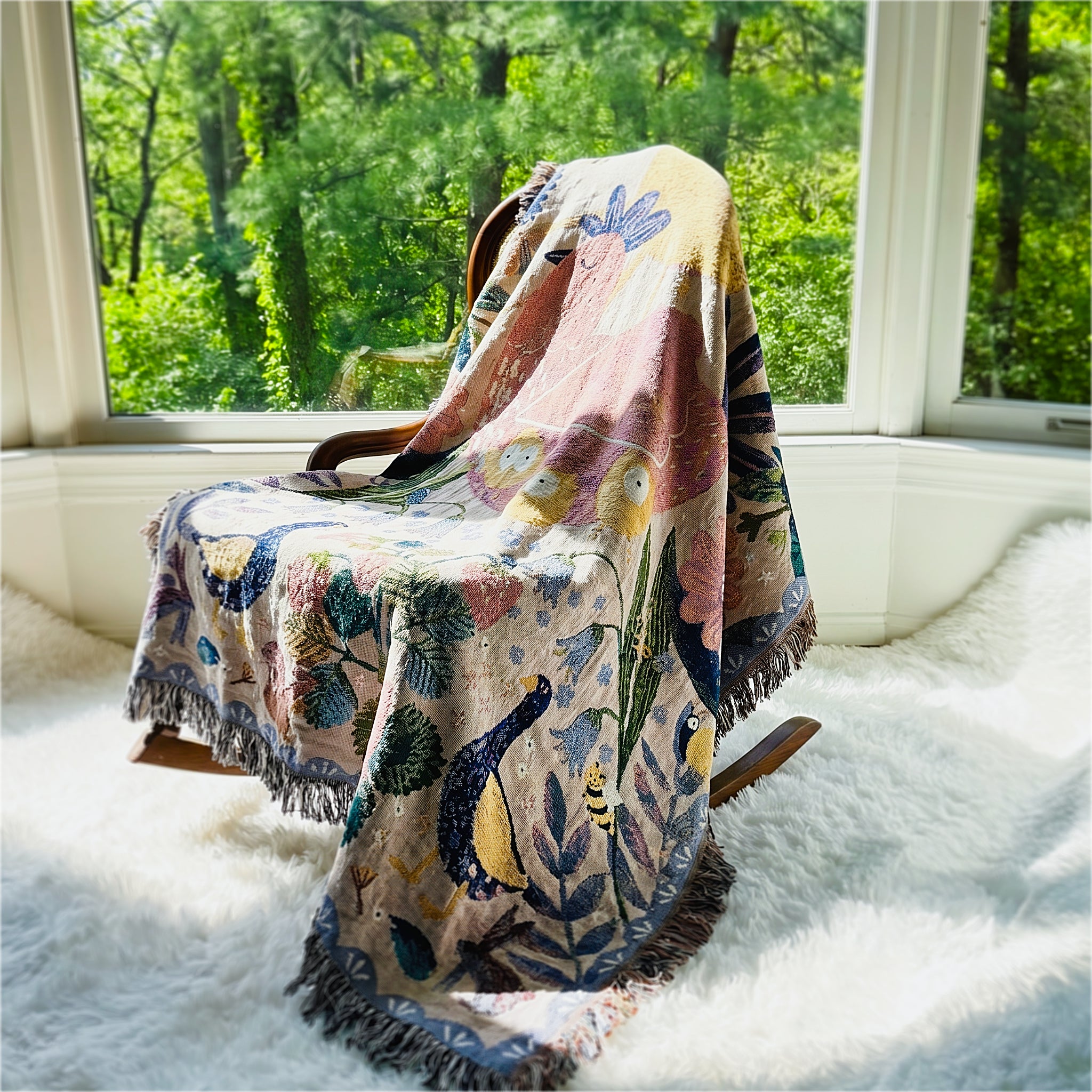 The Welcomie Woven Blanket
