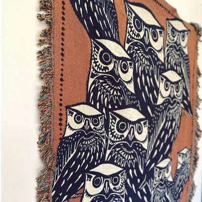 The Watcher Woven Blanket