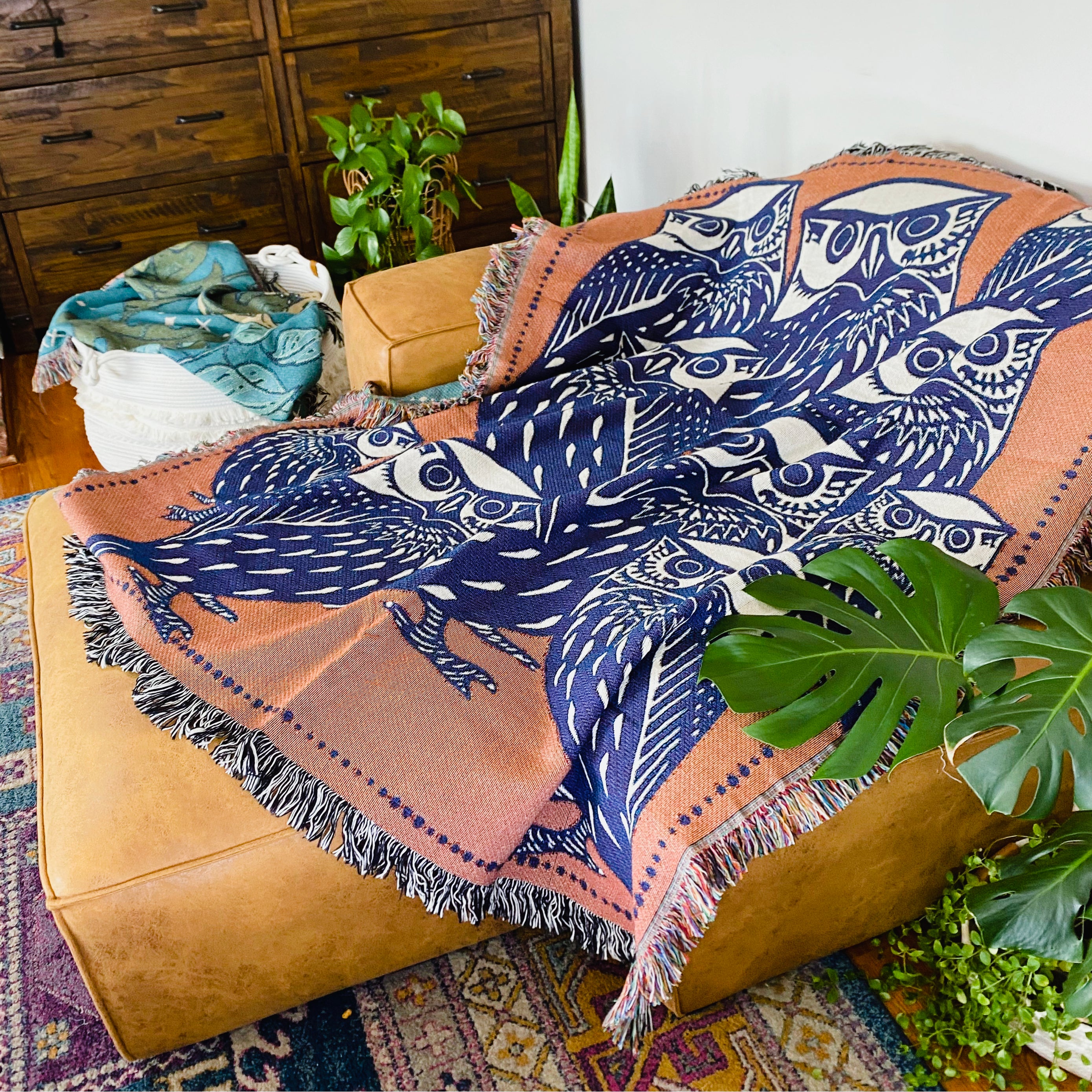 The Watcher Woven Blanket