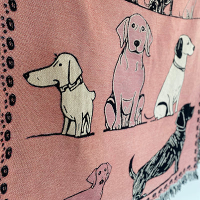 The Unapologetically Pink Woven Blanket