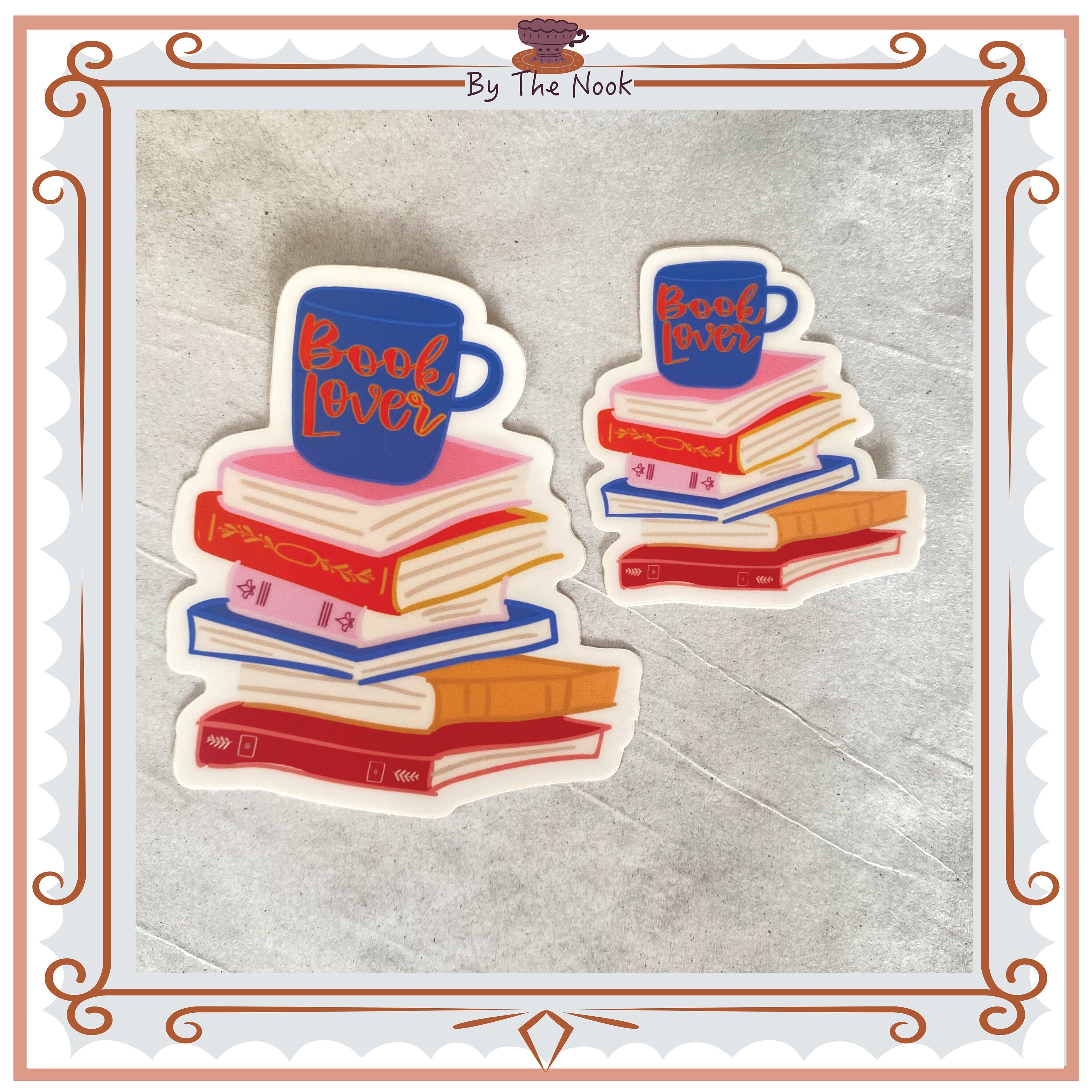 Bookish Sticker, Waterbottle Sticker, Book Lovers Gift, Planner Stickers, Readers Gift, Computer Sticker, Kindle Sticker
