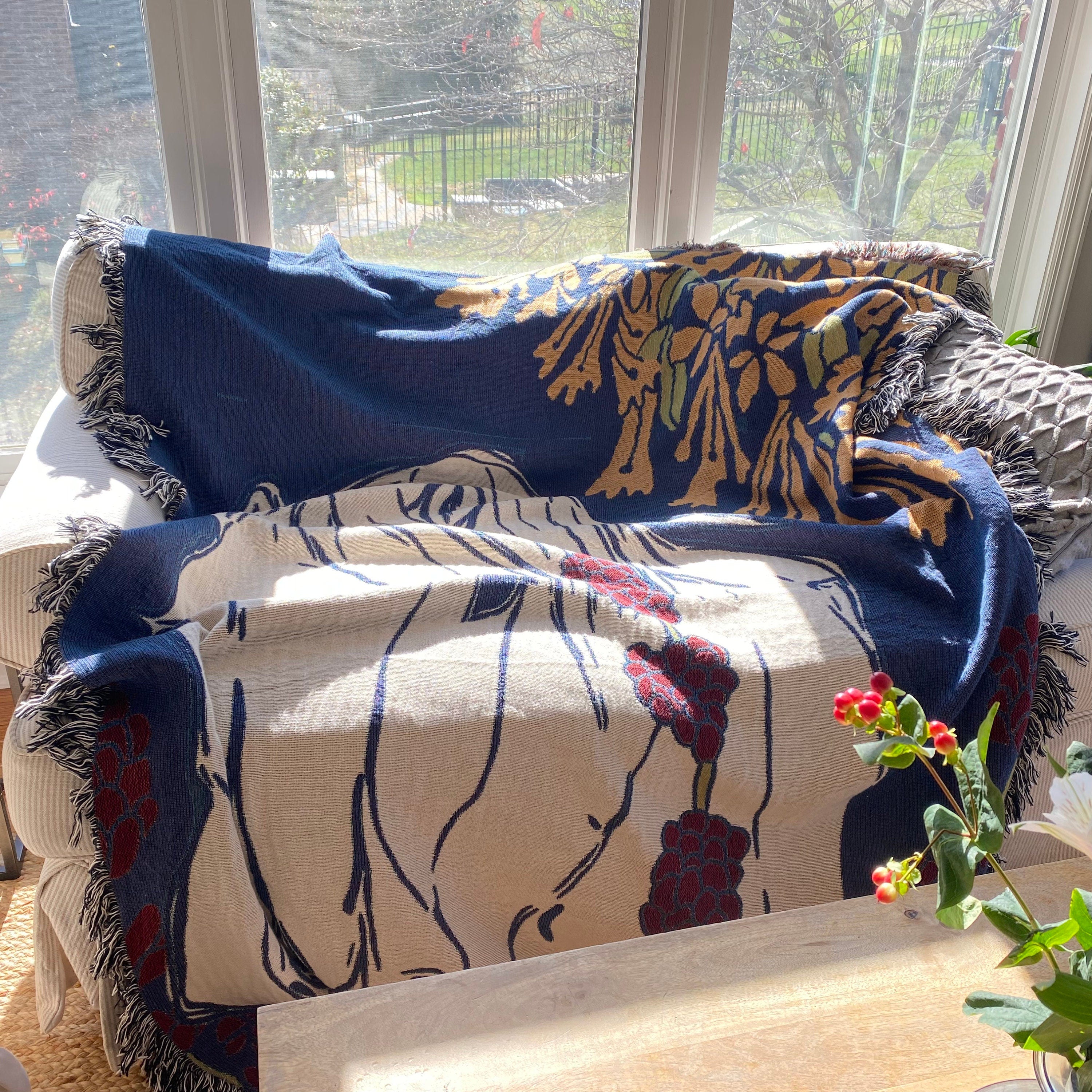 Horse Wall Tapestry Equestrian Woven Throw Blanket Horse Decor Eclectic Maximalist Room Decor Hygge Gift For Horse Lovers Tapestry Aesthetic