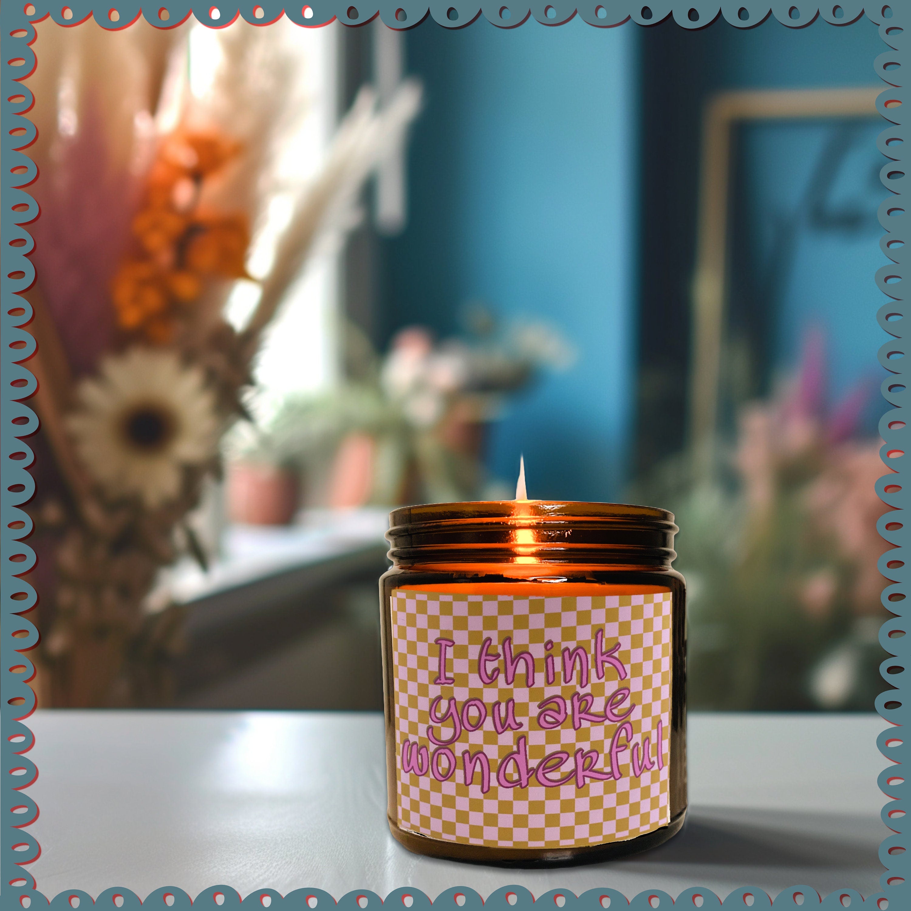 Aesthetic Scented Candle, Booknook Gift, Book Nook Decor, Cute Aesthetic Gift, Natural Soy Wax, Hygge time, Reading Nook