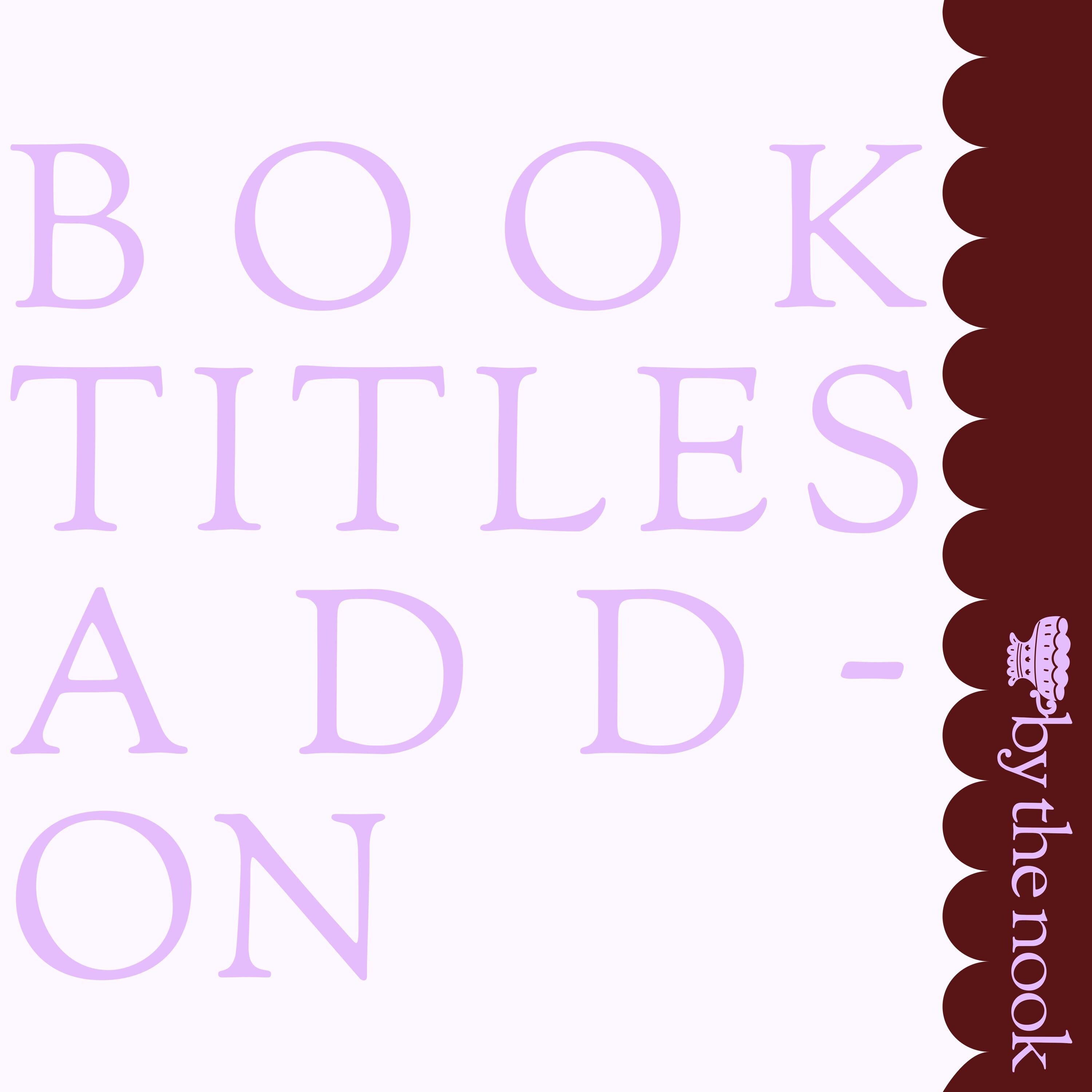 Favorite Books Blanket FULL CUSTOMIZATION Add-On
