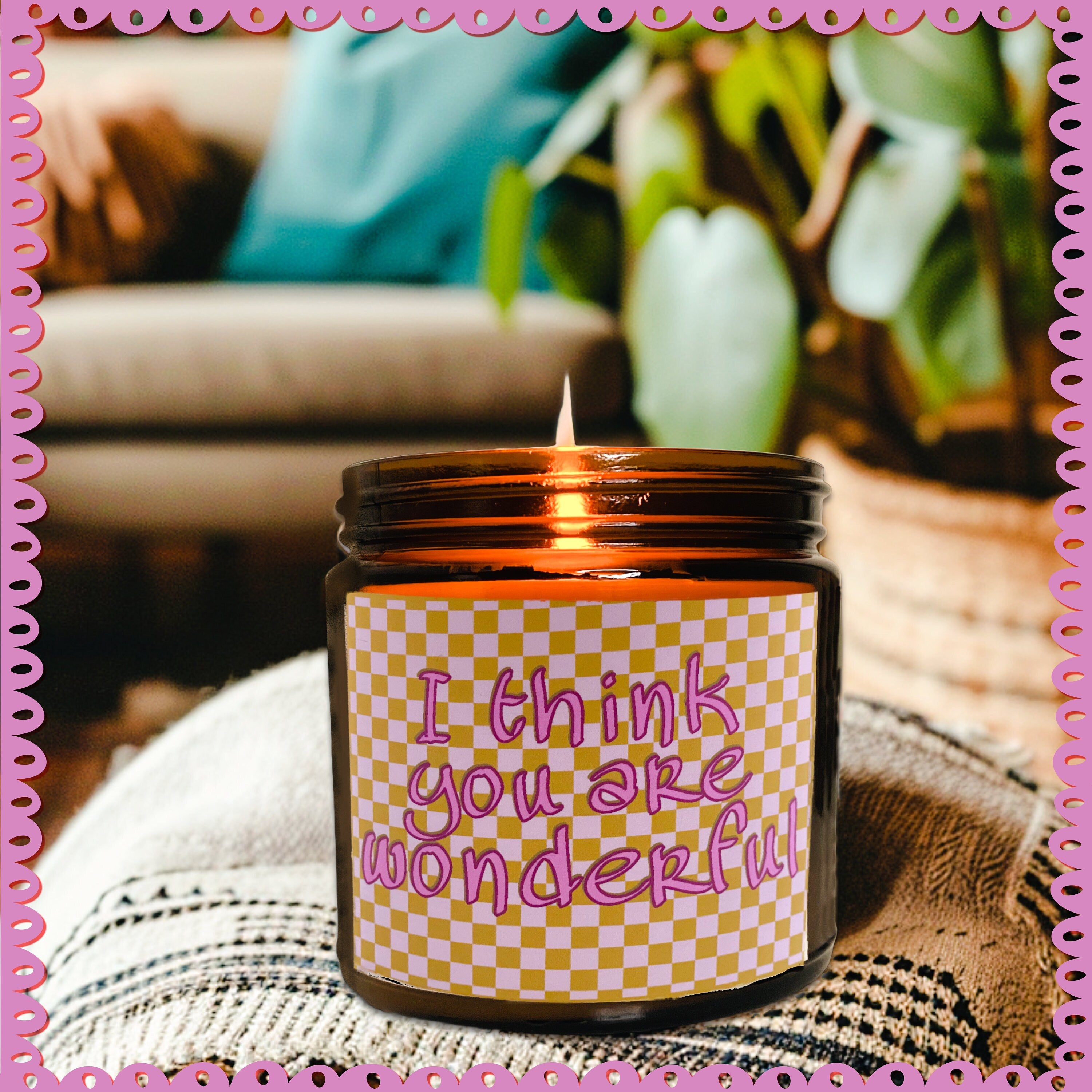 Aesthetic Scented Candle, Booknook Gift, Book Nook Decor, Cute Aesthetic Gift, Natural Soy Wax, Hygge time, Reading Nook
