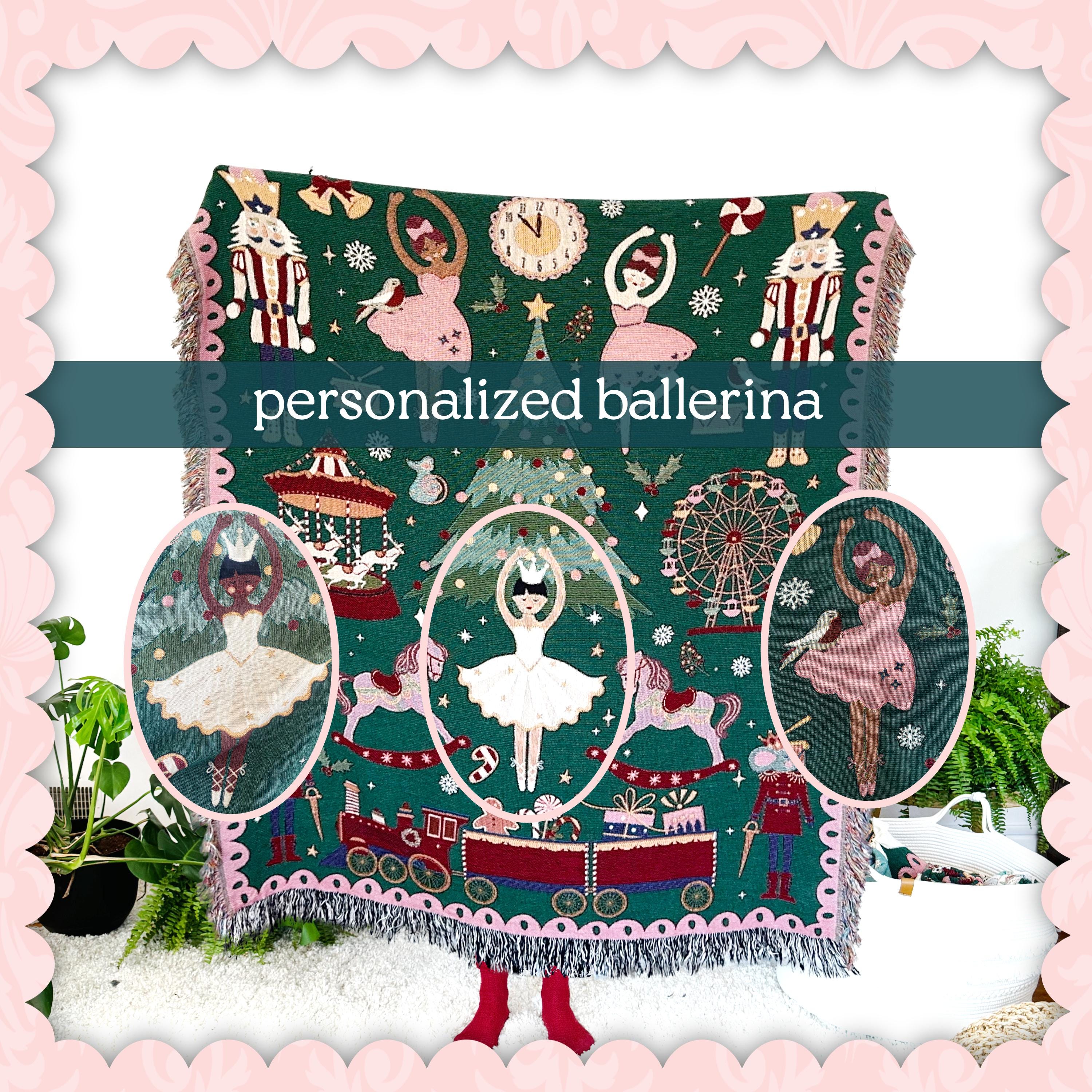 Christmas Woven Blanket Personalized Christmas Gift  Christmas Tree Decorations Tapestry Woven Blanket Cozy Holiday Decor