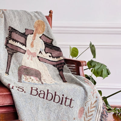 The Elizabeth Bennet Woven Blanket
