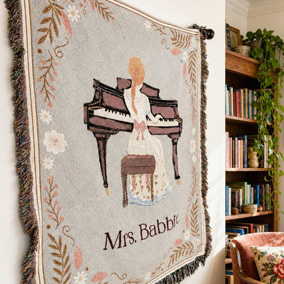 The Elizabeth Bennet Woven Blanket