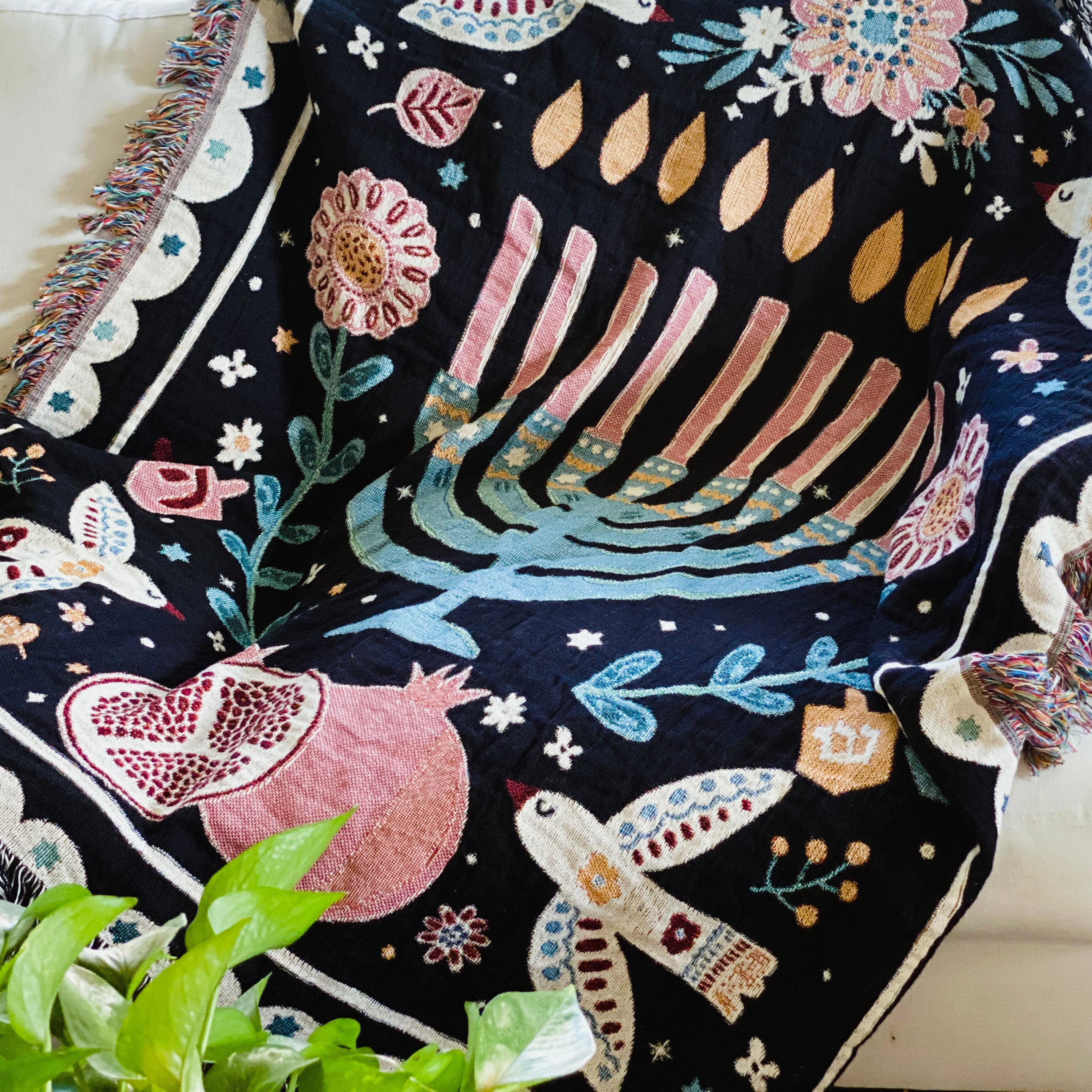 The Lightkeeper Woven Blanket
