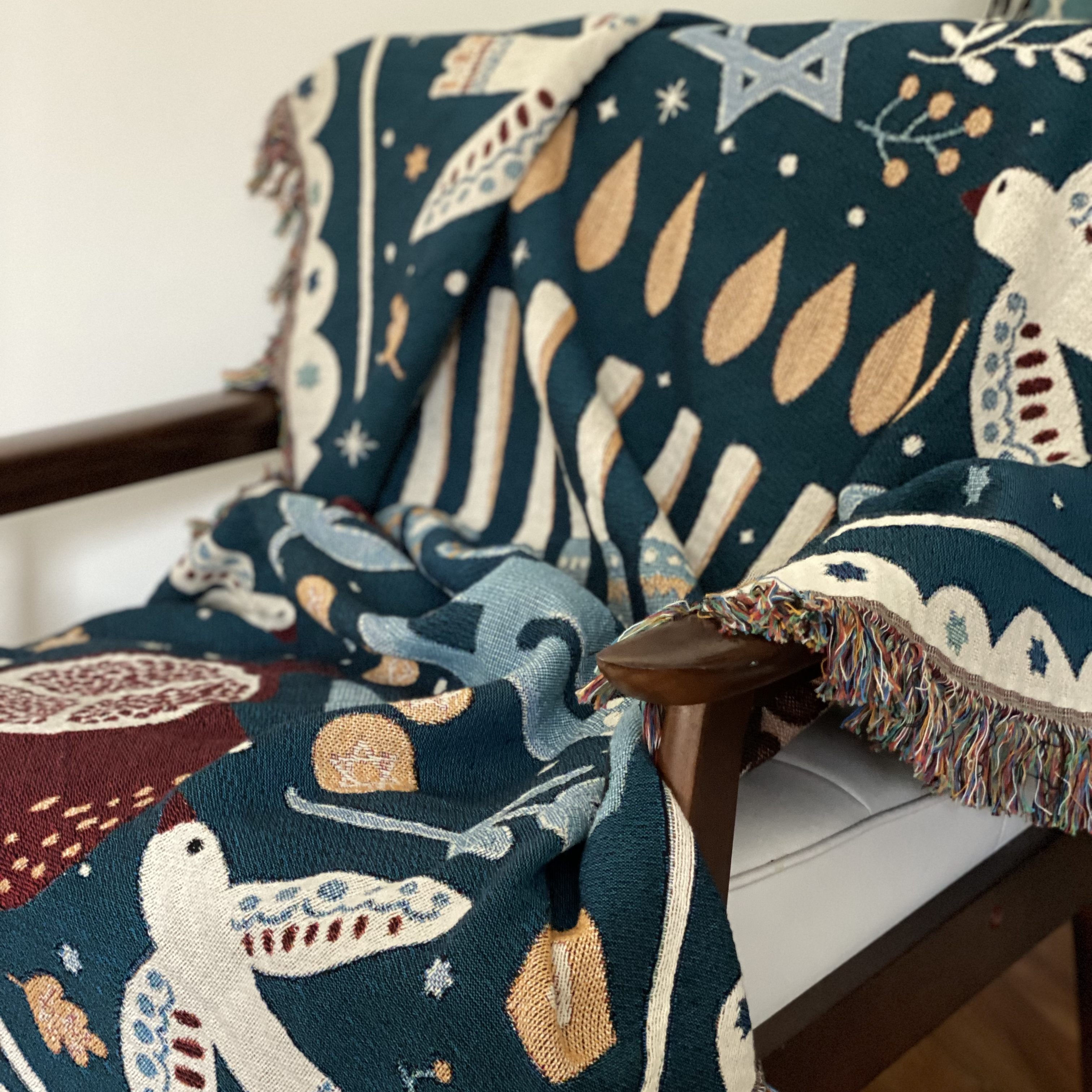 The Lightkeeper Woven Blanket