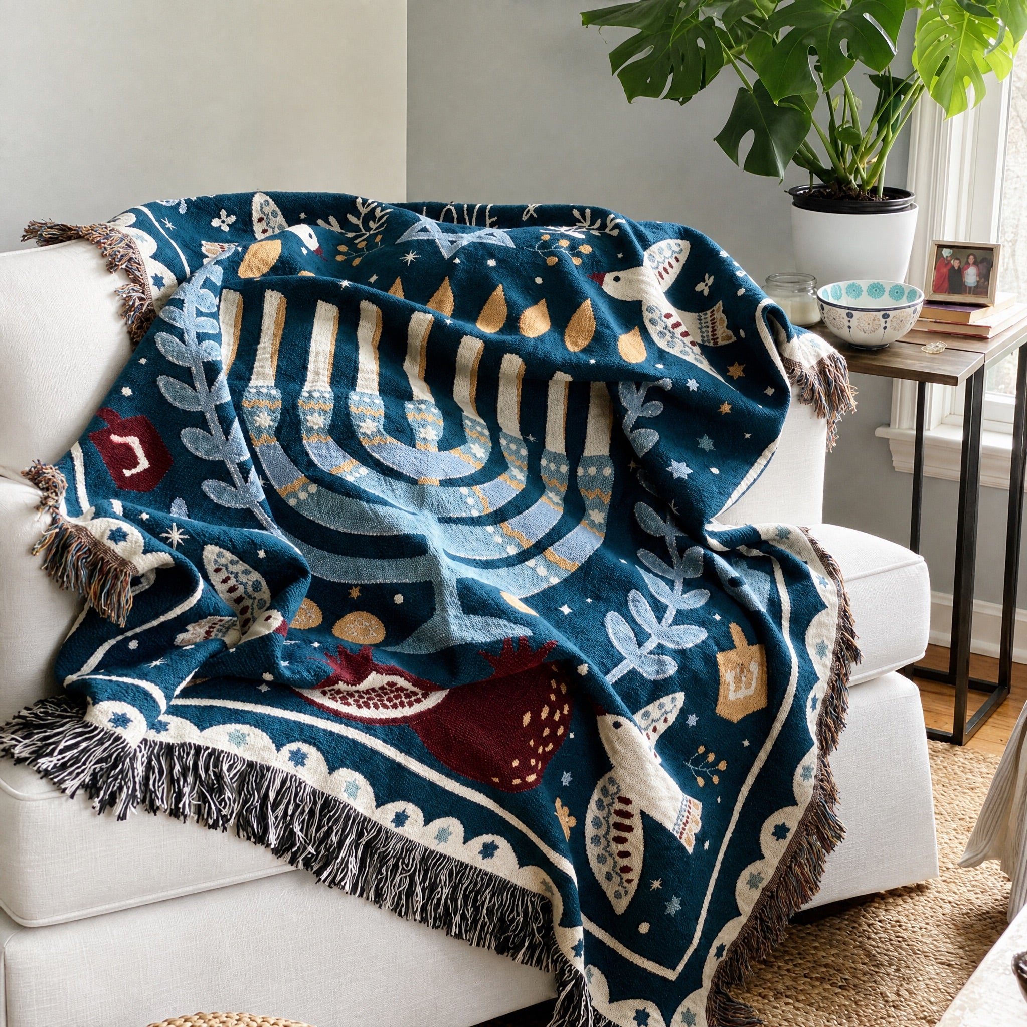 The Lightkeeper Woven Blanket