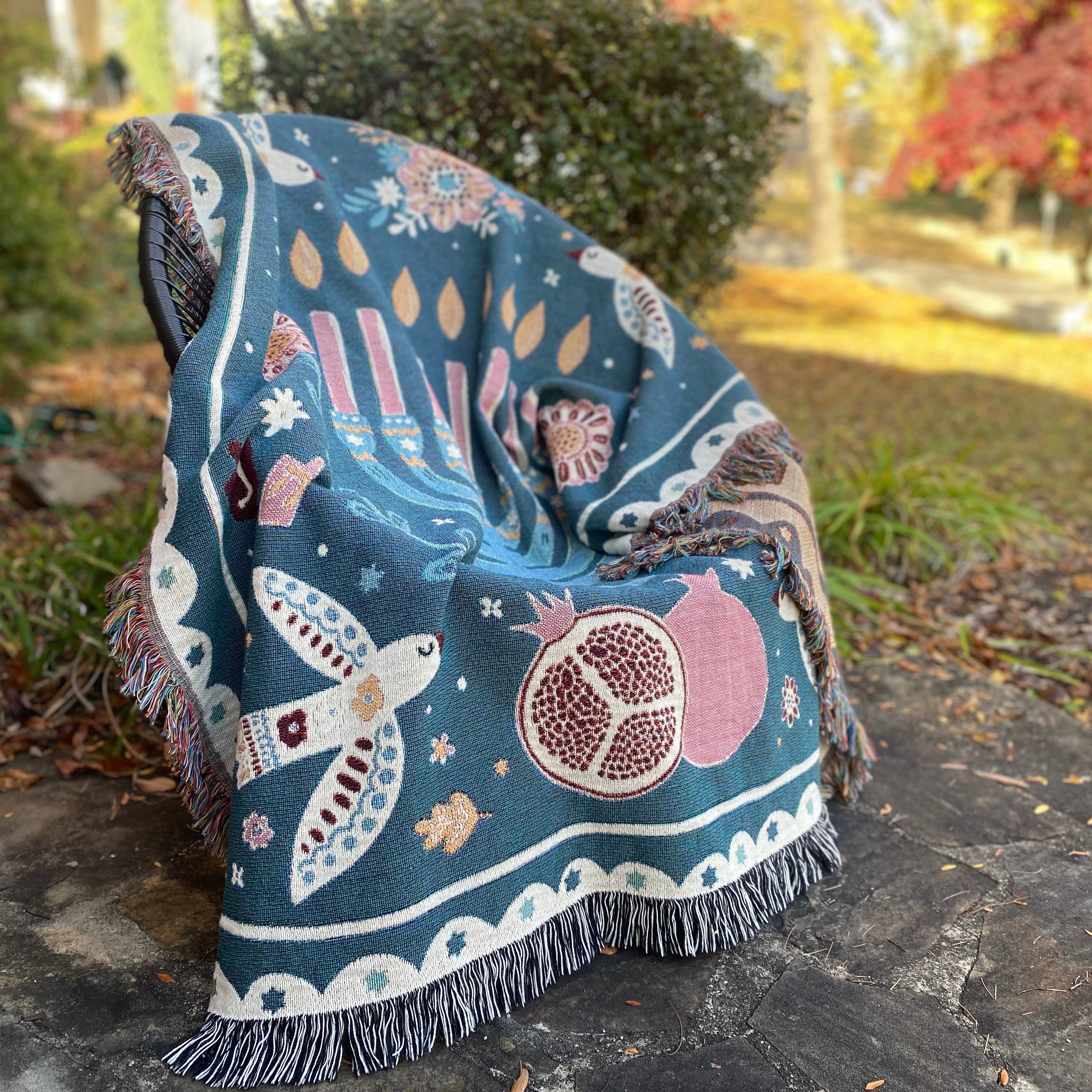 The Lightkeeper Woven Blanket