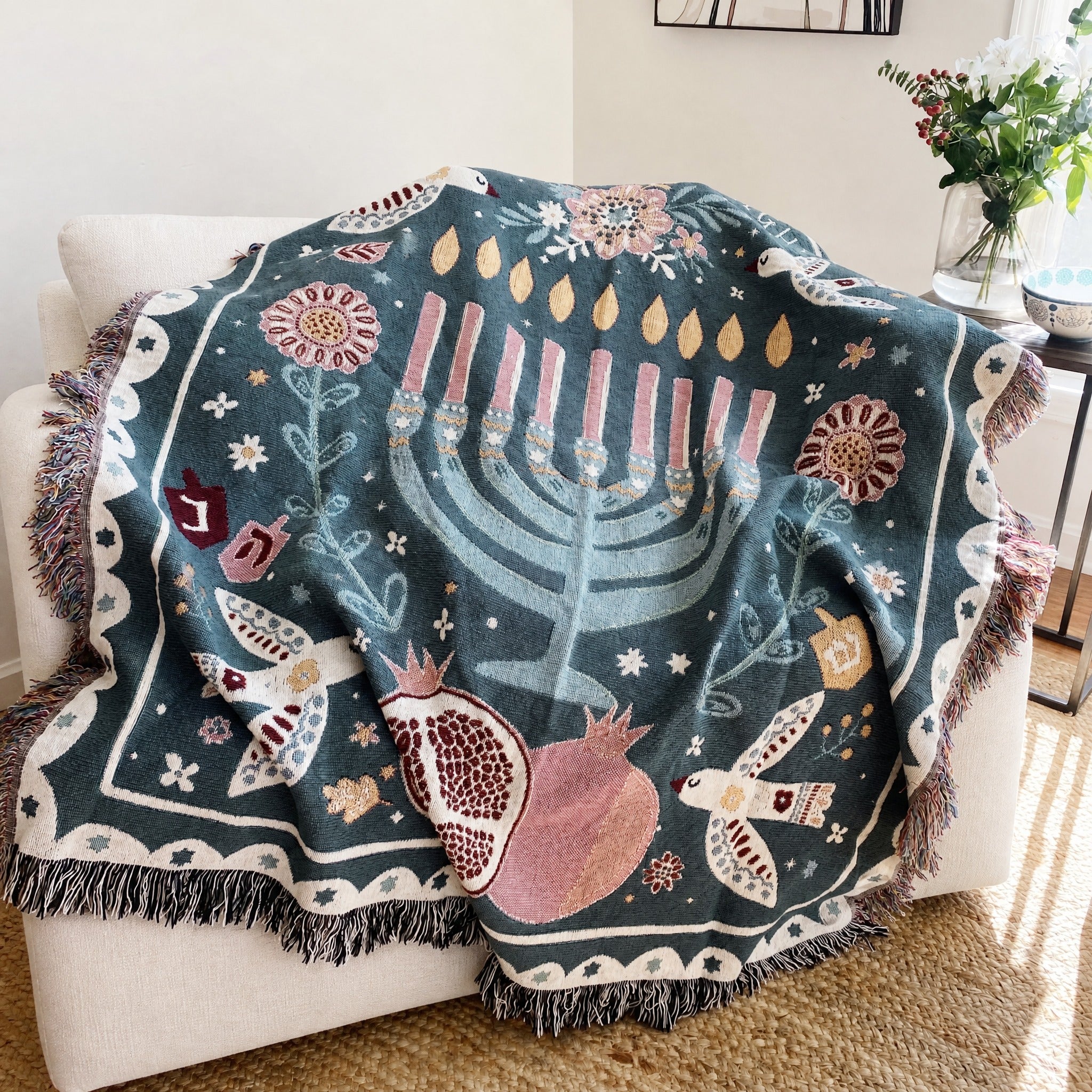 The Lightkeeper Woven Blanket